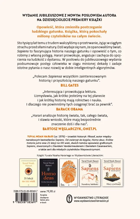 Książka - Sapiens Yuval Harari